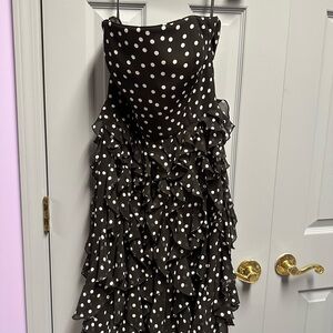 White House Black Market Elegant Black Dress